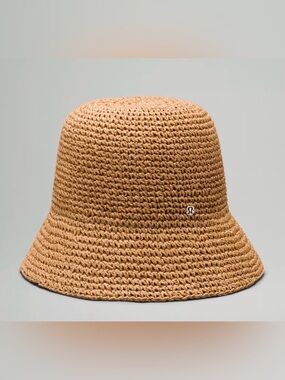 Super cute Lululemon Crocheted Paper Yarn Bucket Hat - NWOT  - 👒